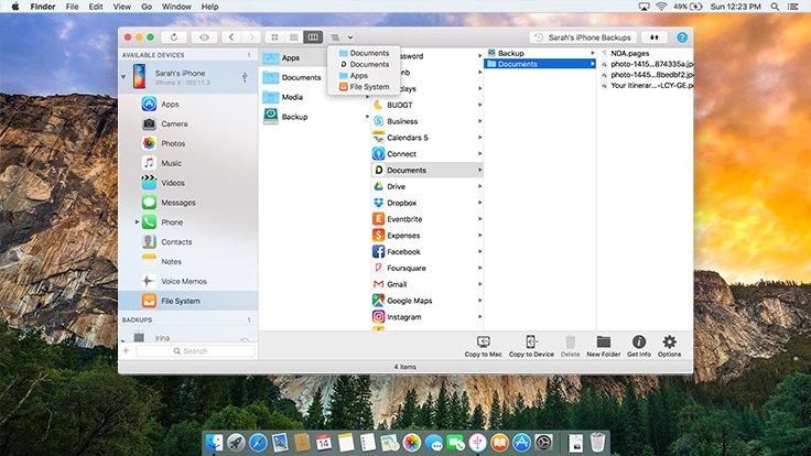File copy software mac os x